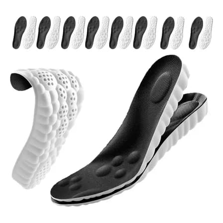 8 Pares Plantilla Ortopedica Deportiva De Gel Pie Plano 4d