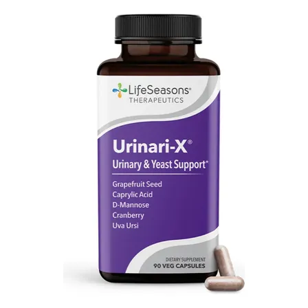Lifeseasons Urinari-x Apoyo Al Tracto Urinario, 90 Cápsulas Sabor Sin Sabor
