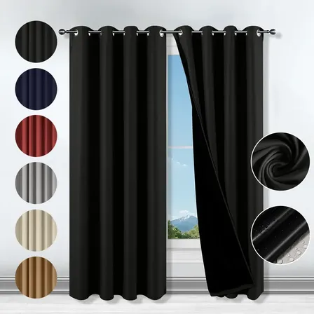 Cortina Blackout Para Ventana 300x230cm Para Habitacion Sala