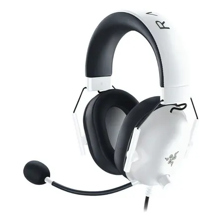 Audífonos Gamer Razer Blackshark V2 X Multiplataforma Blanco Mercury