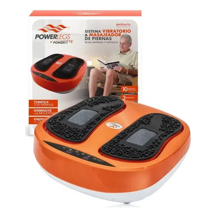 Power Legs Mejora Circulación Y Fortalece Piernas Cv Directo Color Naranja