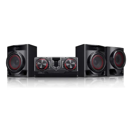 LG Xboom Mini Componente Cj45 | Minicomponente 720w | Karaoke Star Con 18 Efectos De Voz, Cancelador De Voz Y Ajuste De... Negro 720 W
