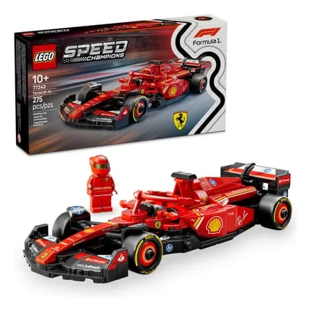Lego Speed Champions- Auto De F1 Ferrari Sf-24 77242 Cantidad De Piezas 275 Color Rojo