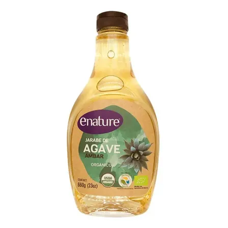 Jarabe De Agave Orgánico Ámbar 660g Enature Kosher