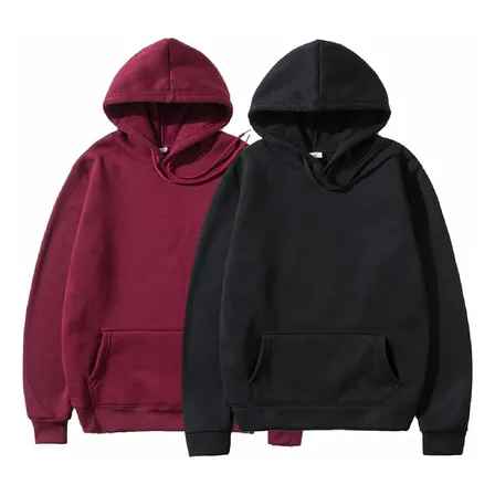Paquete De 2 Sudaderas Hoodie Capucha Hombre Felpa Gruesa