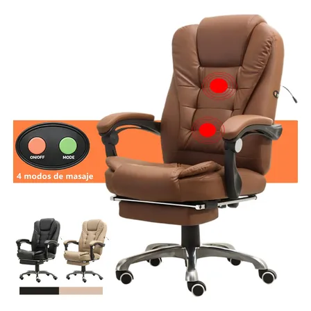 Silla De Oficina Con Masaje Y Comodidad Ergonómica