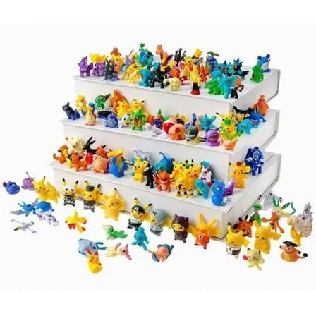 144pcs Figuras Juguetes Coleccionables Conjunto De Figuras De Acción Pequeñas