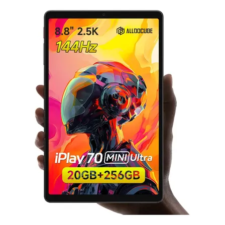 Tablet Alldocube Iplay 70 Mini Ultra 8.8'' 20gb 256gb Android 14 Snapdragon 7+ Gen3 Gris Oscuro