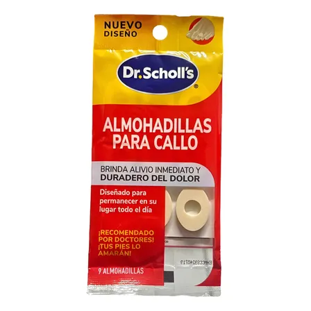 Dr. Scholl's Parche Alivio De Dolor Inmediato Callos 9pzas