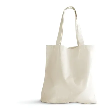 50 Bolsas Tote Bag De Manta Cruda 40 X 35 Cm. 100% Algodon Beige