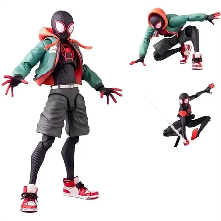 Muñeco Hombre Araña Figura Acción Peter Spider-man Regalocontiene Muchos Accesorios Que Pueden Determinar Libremente La Imagen De Acción Del Muñeco.