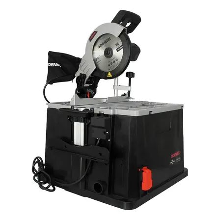 Sierra De Inglete Y Sierra De Mesa 2 En 1 Denbel 1500w 210mm