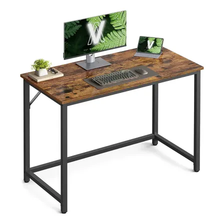 Vasagle Escritorio, Mesa Oficina Y Estación Trabajo Color Multicolor