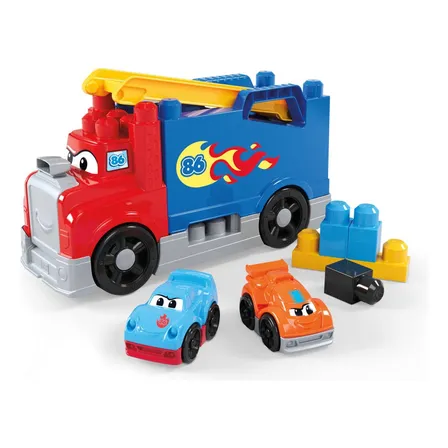 Mega Bloks Juguete Construcción Grúa ¡construye Y Compite