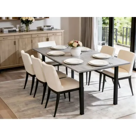 Mesa De Centro Rectangular Extensible Mesa Comedor Grande