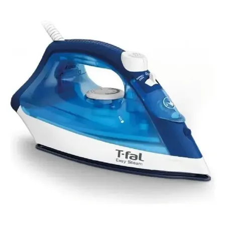Plancha De Vapor T-fal, Plancha Para Ropa Con Suela Xl Easy Steam Fv1941x0 Azul