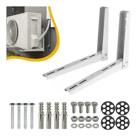 Base Soporte De Pared Para Condensador Hasta 2 Ton