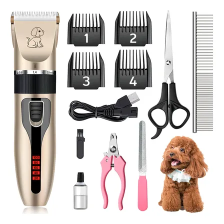 Maquina Para Cortar Pelo Para Perros Y Gato Rasuradoras Lonk Naranja Claro