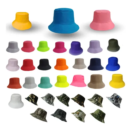 Paquete 10 Bucket Hat Sombreros Colores Y Diseños A Elegir.