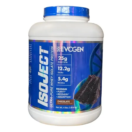 Evogen Isoject Ultra Pure Whey 4 Libras Sabor Chocolate