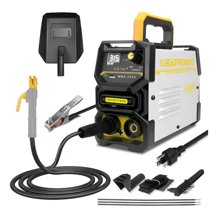 Soldadora Inversor Portatil Igbt 60hz 110v/220v Usb 250a