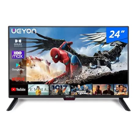 Pantalla Smart Tv 24 Pulgadas Weyon Android Hd Television 24wdsnmx