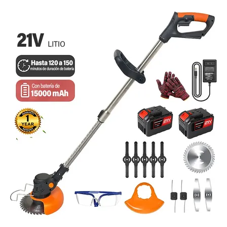 Desbrozadora Inalámbrica Ironhoof Xsmxf002bk Cortadora De Césped