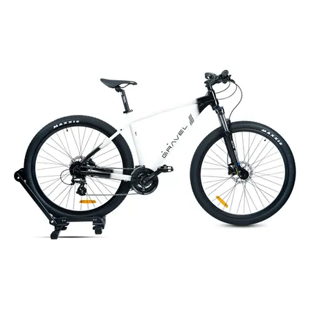 Bicicleta Gravel Andes Mtb De Montaña R29 24v Shimano Altus Color Blanco Tamaño Del Cuadro L