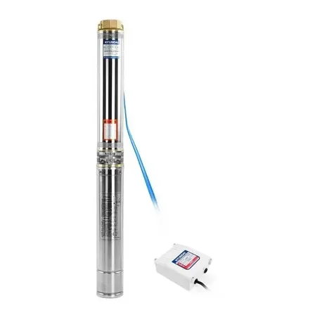 Bomba Sumergible Agrícola Hyundai 2hp 65m Salida 2 PuLG Verde