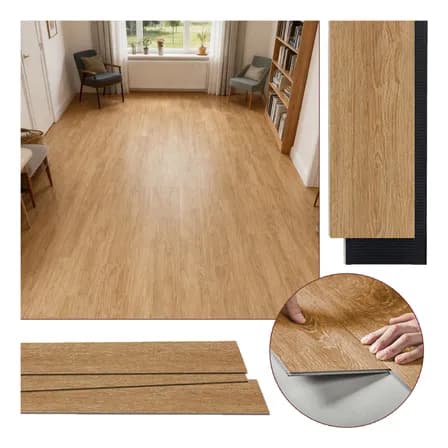 Paneles Decorativos Piso Tipo Duela,piso Spc Click 2.23m²