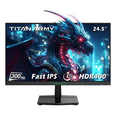 Monitor Gamer Titan Army P2510hs 300hz Fast Ips Hdr400 24.5 Negro