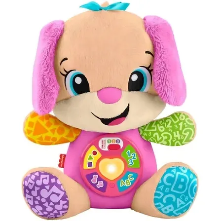 Fisher-price Ríe Y Aprende Juguete Hermanita Aprende Conmigo Rosa