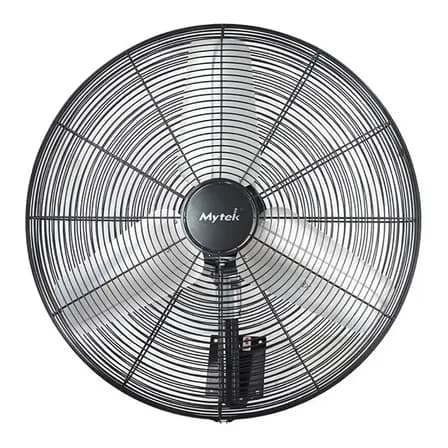 Ventilador Industrial De Pared Mytek 30 Metálico Cantidad De Aspas 3 Color De La Estructura Negro Color De Las Aspas Plateado Diámetro 30   Material De Las Aspas Metal 76.2 Cm