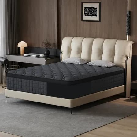 Colchón Viscoelástico  Primavera Twin  135x190x25 Cm Negro