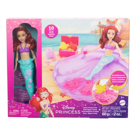 Disney Princesa Set De Juego Ariel Aventuras En La Alberca Color Multicolor