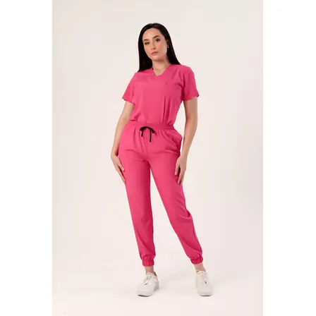 Uniformes Quirurgicos  Filipina Cuello V Jogger Scrub Pijama