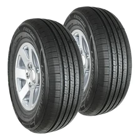 Paquete De 2 Llantas 205/60 R15 Lanvigator Fastone 91v Msi