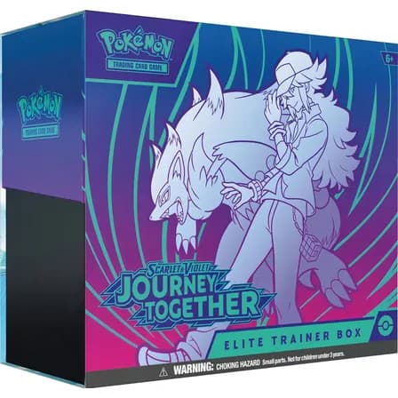 Caja Entrenadora Élite Pokémon Journey Together Etb Idioma Inglés Edición 2025