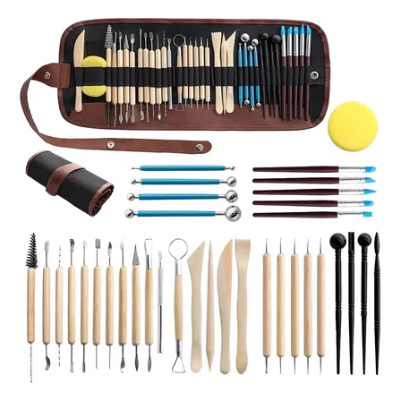 36pcs Arcilla Para Modelado Herramienta Ceramica Moldear