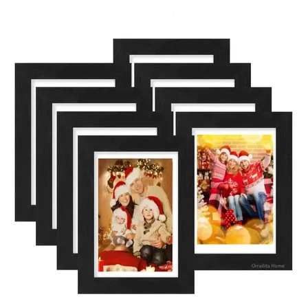Marcos De Fotos Decorativos De 8 Piezas De Seis Pulgadas