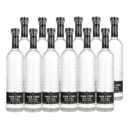 Tequila Maestro Dobel Diamante 700 Ml Caja Con 12 Piezas