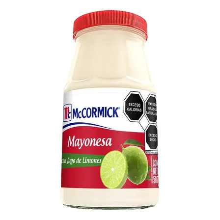 Mayonesa Mccormick Con Jugo De Limones 507 G