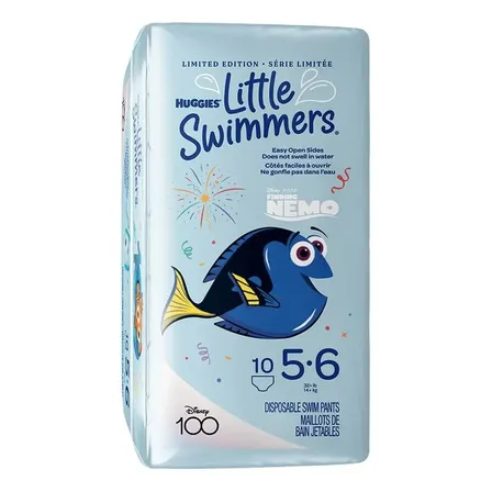 Calzoncitos Deshechables Para Nadar Huggies Little Swimmers Unisex Grandes 10 Piezas