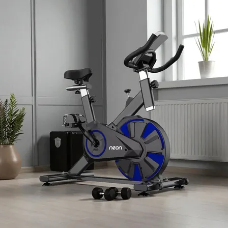 Bicicleta Fija Para Spinning Cardio Fitness Color Negro