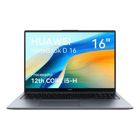 Laptop Huawei Matebook D 16 I5 12th 16gb 512gb Ssd Win11 Gris