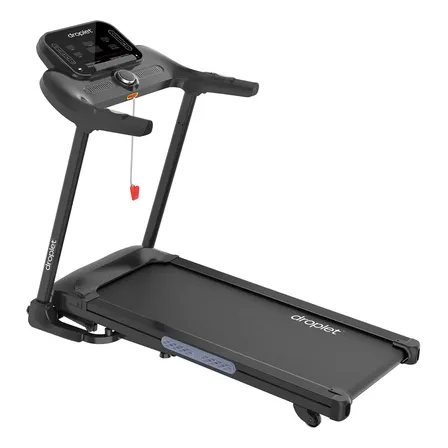 Caminadora Eléctrica Droplet Rn525 Pro 3 Hp 16 Km/h Fitness Negro