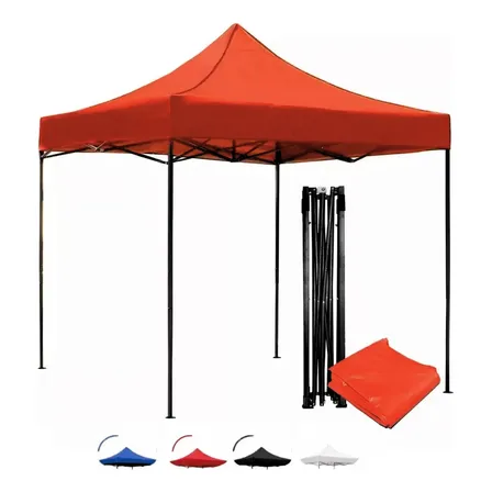 Carpa Toldo 3x3 Reforzado Plegable Para Jardín Impermeable