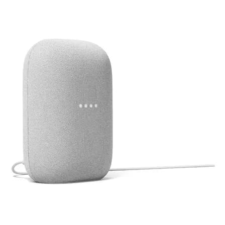 Asistente Virtual Google Assistant Nest Audio Gris Wi-fi Chalk