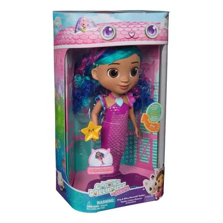 Muñeca Sirena Canta Y Brilla 3+ Gabby's Dollhouse