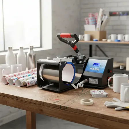 Plancha Para Sublimación Tlp De Tazas Tarros Termos Botellas Tazas